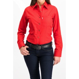 Blusa Casual Gabardina Ligera 100% Algodón