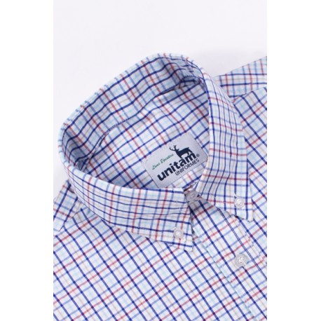 Camisa Ejecutiva Cuadros Tampico