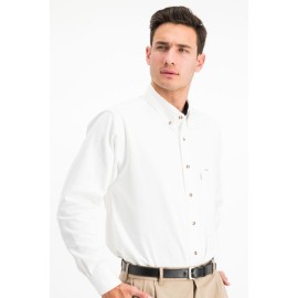 Camisa Gabardina LP 100% Algodón.