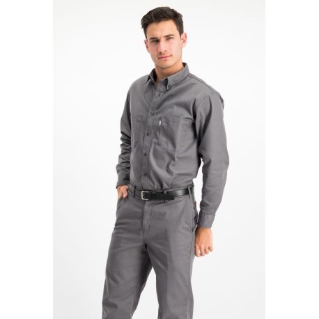 Camisa Gabardina Industrial 65%Pol. 35%Alg.