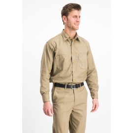 Camisa Gabardina Industrial 65%Pol. 35%Alg.