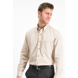 Camisa Casual Gabardina LP 100% Algodón.