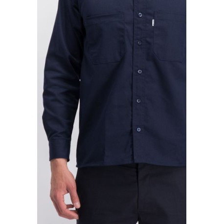 Camisa Gabardina Industrial 65%Pol. 35%Alg.